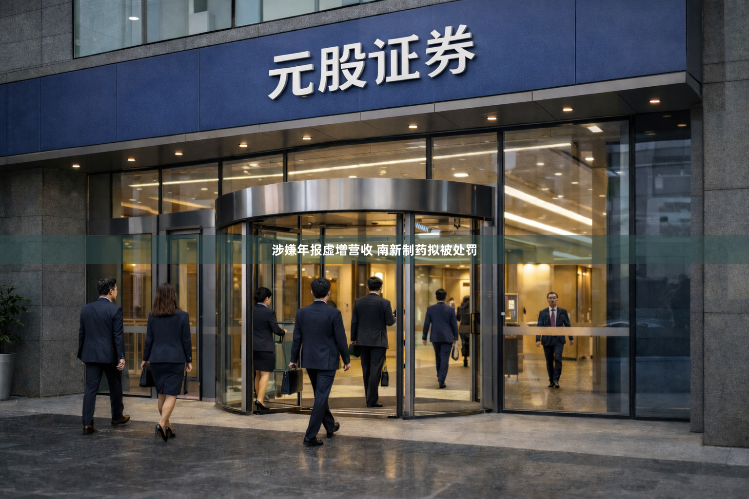 涉嫌年报虚增营收 南新制药拟被处罚